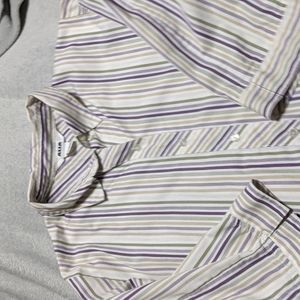 Button down 3/4 sleeve cotton shirt size 16